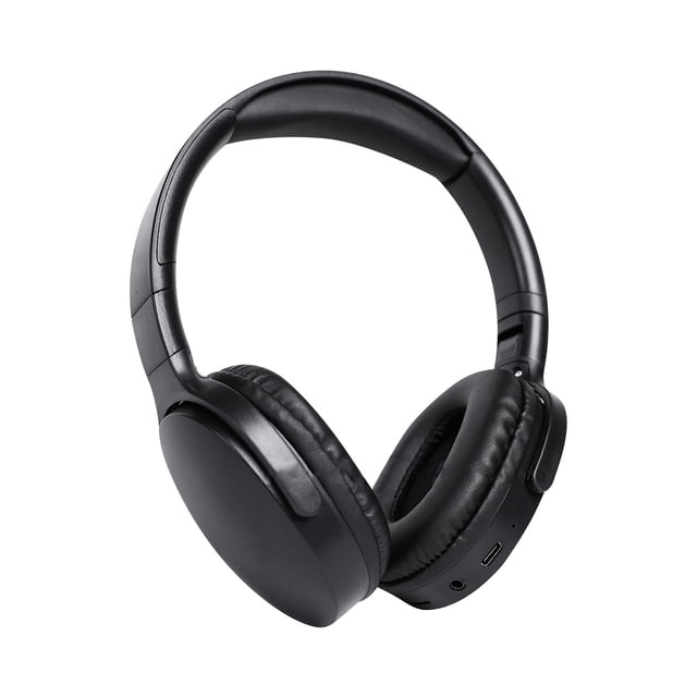 NARABB Haut-Parleurs Bluetooth Écouteurs Bluetooth Sans Fil Présentant un design Noir Épuré par-Dessus l'Oreille avec des Oreillettes Douces et Respirantes et un Serre-Tête Ajustable. Ces Écouteurs Sans Fil Offrent une Réduction du Bruit, un Son Stéréo Clair avec Basses et Aigus, et un microphone Intégré pour les Appels. Légers et Pliables, Ils Sont Compatibles avec des Appareils comme les Téléphones, les Ordinateurs Portables et les Tablettes. Comprend un Câble de Chargement et un Câble audio.