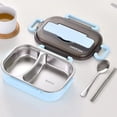 thumbnail image 4 of Product Tableware Lunch Boxes For Student Thermal Insulation Lunch High Grade Stainless Steel Liner Lunch Containers For Kids Lunch Stainless Steel Utensil Set, 4 of 4