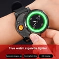thumbnail image 4 of Boovnll Electronic Rechargeable Lighter Watch, Type-C Rechargeable Lighter Outdoor Windproof Tungsten Lighter Watch, 4 of 7