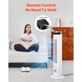 thumbnail image 4 of VEVOR 40" Oscillating Tower Fan 9H Timer 22 ft/s High Velocity with Remote Control, 4 of 9