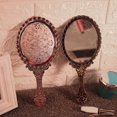 thumbnail image 2 of Visland Hand Held Mirror Old Portable ABS Comfy Hand Held Mirror with Handle for Gift, 2 of 9