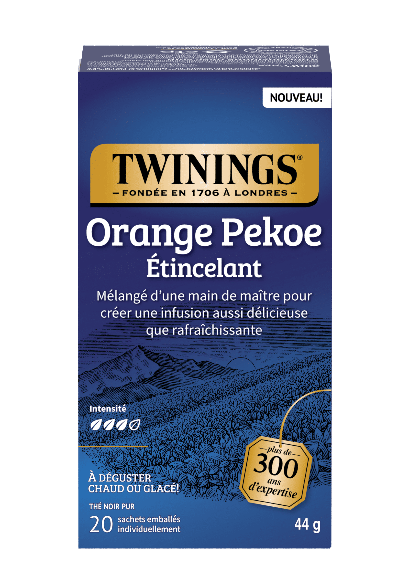 Twinings Thé Orange Pekoe Étincelant 20 bags