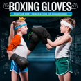thumbnail image 3 of RDX Kids Boxing Gloves Sparring, KARA Patent Training Mitt, MMA,6oz, 3 of 7