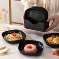 thumbnail image 4 of 14.5cm Round Dinner Plates 1-Pack - Dishwasher Microwave Safe Plastic Plates for Camping Kitchen, Unbreakable Lightweight Tableware, 4 of 8