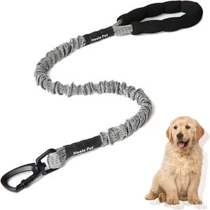 Elastic Dog Leash, Nylon Dog Leash, Large Dog Anti-Pull Strong Rope Leash, Elastic Pet Leash, with Padded Handle, for Large and Small Dogs