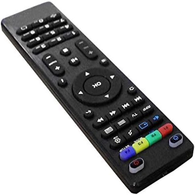 Replacement Remote Control Controller For Mag254 Mag256 Mag250 Mag257 IPTV STB Box Centered front-facing remote with full button array and numeric pad; compatible with MAG 250/254/255/256/257 set-top boxes, plug-and-play after battery insertion and supports pairing/programming if required, often used as a travel spare.