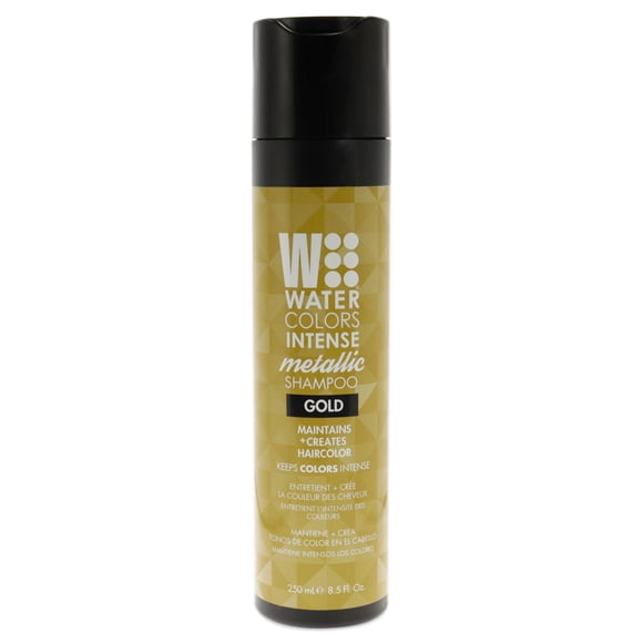 Watercolors Shampooing Métallique Intense - Or par Tressa pour Unisexe - Shampooing 8,5 oz