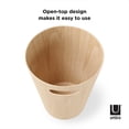 thumbnail image 2 of Umbra Woodrow Trash Can 2-Gallon (7.5 L) Capacity,Natural, 2 of 6