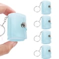 thumbnail image 1 of Album Photo Mini 5 Pcs 1 Pouce avec Porte-Clés - Livres de Rangement Photo en PVC en Violet, Rose, Bleu, Blanc, Transparent - Porte-Cartes Photo Portable à Boutons pour Mariage, Anniversaire, Saint-Valentin, 1 of 7