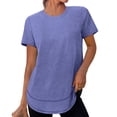 thumbnail image 2 of Soki Short Sleeve Shirts for Women Athletic Tops UPF 50+ Sun Protection Quick Dry Running T-Shirts, 2 of 9