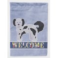thumbnail image 1 of Carolines Treasures CK3778CHF Shih Poo Welcome Flag Canvas House Size, 1 of 1