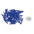 thumbnail image 4 of 50x Dart Shafts 2BA Darts Accessories with bounce off Protection Rings 27mm Blue, 4 of 9