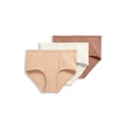 thumbnail image 1 of Jockey Women's Organic Cotton Stretch Logo Modern Brief - 3 Pack, 1 of 4