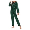 thumbnail image 2 of Ensemble de Pyjama pour Femmes Pantalon Ensemble Mode pour Femmes Tenue d'Intérieur Pyjama Femme Ensemble Deux Pièces Manches Longues Pantalon Ensemble de Pyjama Tenue d'Intérieur, 2 of 9
