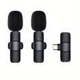 thumbnail image 1 of Professional Wireless Lavalier Microphone Plug & Play for iPhone iPad Android USB-C Phone Laptop Audio Video Recording Microphone for YouTube / TikTok / Interviews / Vlog Live Podcast, 1 of 9