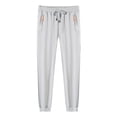 thumbnail image 1 of Yuyuzo Pantalons de Survêtement Grande Taille pour Femmes Taille Haute Élastique avec Cordon de Serrage Bas Resserré Joggeurs Décontractés pour Randonnée, 1 of 6