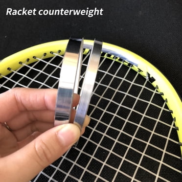 1 Rouleau Ruban Adhésif Professionnel 4 m Dissimulé Adhérence Forte Longue Durée de Vie Plaque de Plomb pour Raquette de Tennis