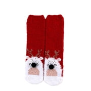 VJATTWR Clearance Christmas Socks for Womens Coral Socks Stripe Socks Colorful Lightweight Athletic Socks Casual Socks Winter Socks Funny Socks Thermal Socks