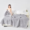 thumbnail image 4 of Btomtd Double Bedding Quilt Summer Cooler Quilt Suitable For All Seasons Soft Cover Quilt 39 Inches By 59 Inches, Gray, 4 of 9
