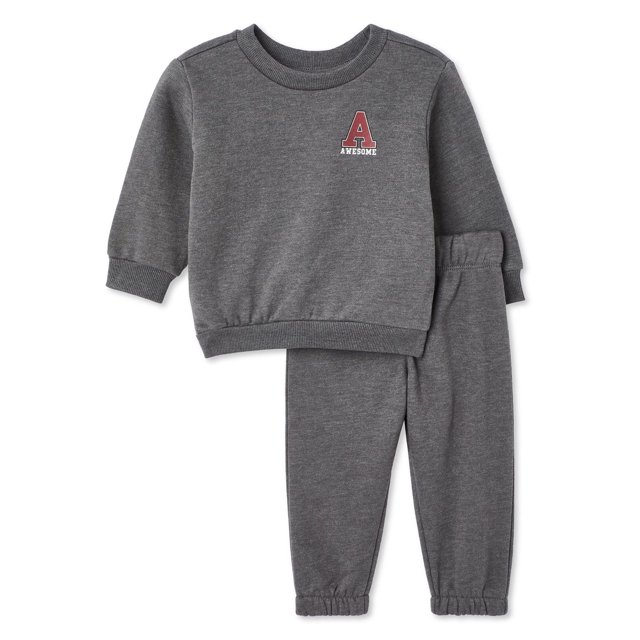 Ensemble 2 pièces avec chandail en molleton George pour bébés garçons