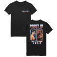 thumbnail image 1 of Rocky Vs Clubber Front And Back Black Adult T-Shirt ***F&B*** 4Xl, 1 of 2