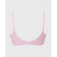 thumbnail image 5 of Scoop Neck Cotton Bralette With Picot Trim in Sweet Dream, 5 of 5