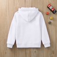 thumbnail image 4 of PMVFHDE Chandail à Manches Longues pour Filles, Col Rond Décontracté, Côtelé, Coupe Ample, Blanc, 4-5 Ans, 4 of 8