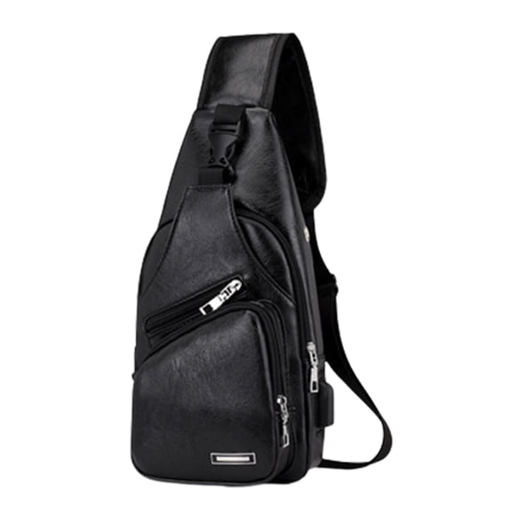 Qocolhg Crossbody Bag Tote Bags Purse for Women Men Sling Bag Multi Compartment Travel Shoulder Bags Handbags Phone Bag Chest Bag for Outdoor Sports Traveling Hiking Cycling Walking, Black