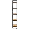 thumbnail image 2 of vidaXL 5-Tier Bookcase 140x30x180 cm Solid Mango Wood, 2 of 4
