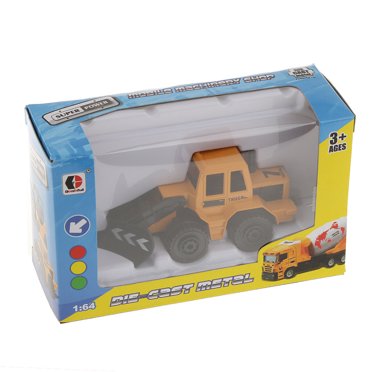 Camion de Déneigement Moulé sous Pression 1:64 Modèle de Camion de Déneigement Véhicule Voiture Jouets