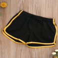 thumbnail image 2 of Men‘s Ranger Panty Running Short Fitted Shorts Bodybuilding Quick Dry Gym Running Tight Lifting Shorts Black Yellow XXL, 2 of 6