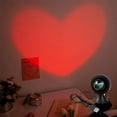 thumbnail image 1 of TOUMENY Valentine's Day Projection Lamp, Heart Pattern LED Desk Light for Bedroom Decor, Wall Ceiling Courtyard Decorative Illumination, 1 of 6