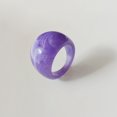 thumbnail image 4 of Plastic Ring Dyed Decorative All Match Resin Ring Acrylic Ring for Woman Man, 4 of 10