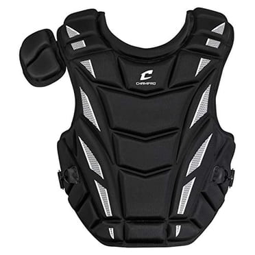 CHAMPRO Optimus MVP Protecteur de Poitrine, 13,5 Pouces, Noir