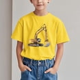 thumbnail image 2 of WRKEKC T-Shirts d'Été pour Garçons, T-Shirts Décontractés pour Garçons, T-Shirts Polyvalents Décontractés à Manches Courtes pour Enfants avec Motif Imprimé et Col Rond, 2 of 6