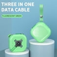 thumbnail image 1 of EGNMCR One Drag Three Data Cables For Fast Charging, Suitable For , Android, T-ypec Mobile Phone, Retractable Storage And Charging Cable Charging cable, 1 of 2