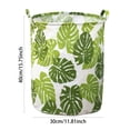 thumbnail image 2 of Hearth & Gear Patterned Linen Laundry Hamper Without Lid Large Open Top Stylish And Breathable Fabric For Bedroom Or Bathroom Easy And Durable Design Basketball Laundry Hamper Laundry Hamper with And, 2 of 5