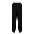 thumbnail image 4 of Birdeem Women Fashion Color Blocked Printed Drawstring Pants, 4 of 5