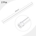 thumbnail image 2 of Unique Bargains Tube Rond en Acrylique Rigide Transparent 13mm ID x 15mm OD x 305mm Lot de 2, 2 of 6