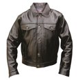thumbnail image 2 of Allstate Leather Men's AL2013 Denim Style jacket X-Large Black, 2 of 4