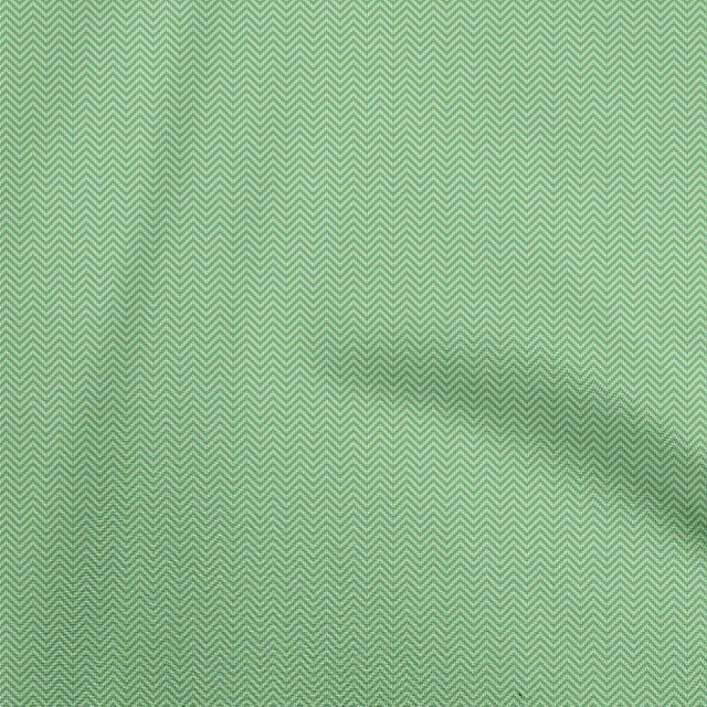 oneOone Silk Tabby Green Fabric Chevron Sewing Material Print Fabric By The Yard 42 Inch Wide