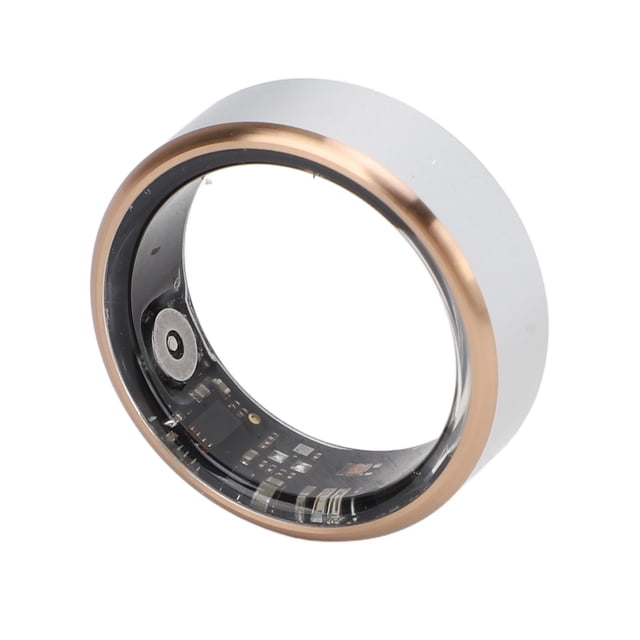 Smart Ring, Health Fitness Tracker Ring to Monitor Fitness Pedometer Sleep Tracking APP, for Photo, 5ATM Waterproof Wearable Health Ring for Men Women, 5 Days