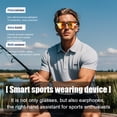 thumbnail image 4 of Lunettes Intelligentes Bluetooth, Écoute de Chansons, Appels, navigation, protection UV, 4 of 22