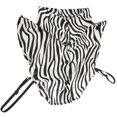 thumbnail image 2 of Women's Fake Collar Detachable Collar Female Fake Collar Zebra Pattern Cotton Collar, 2 of 8