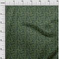 thumbnail image 2 of oneOone Cotton Poplin Fabric Leaves & Floral Block Print Fabric BTY 42 Inch Wide, 2 of 4