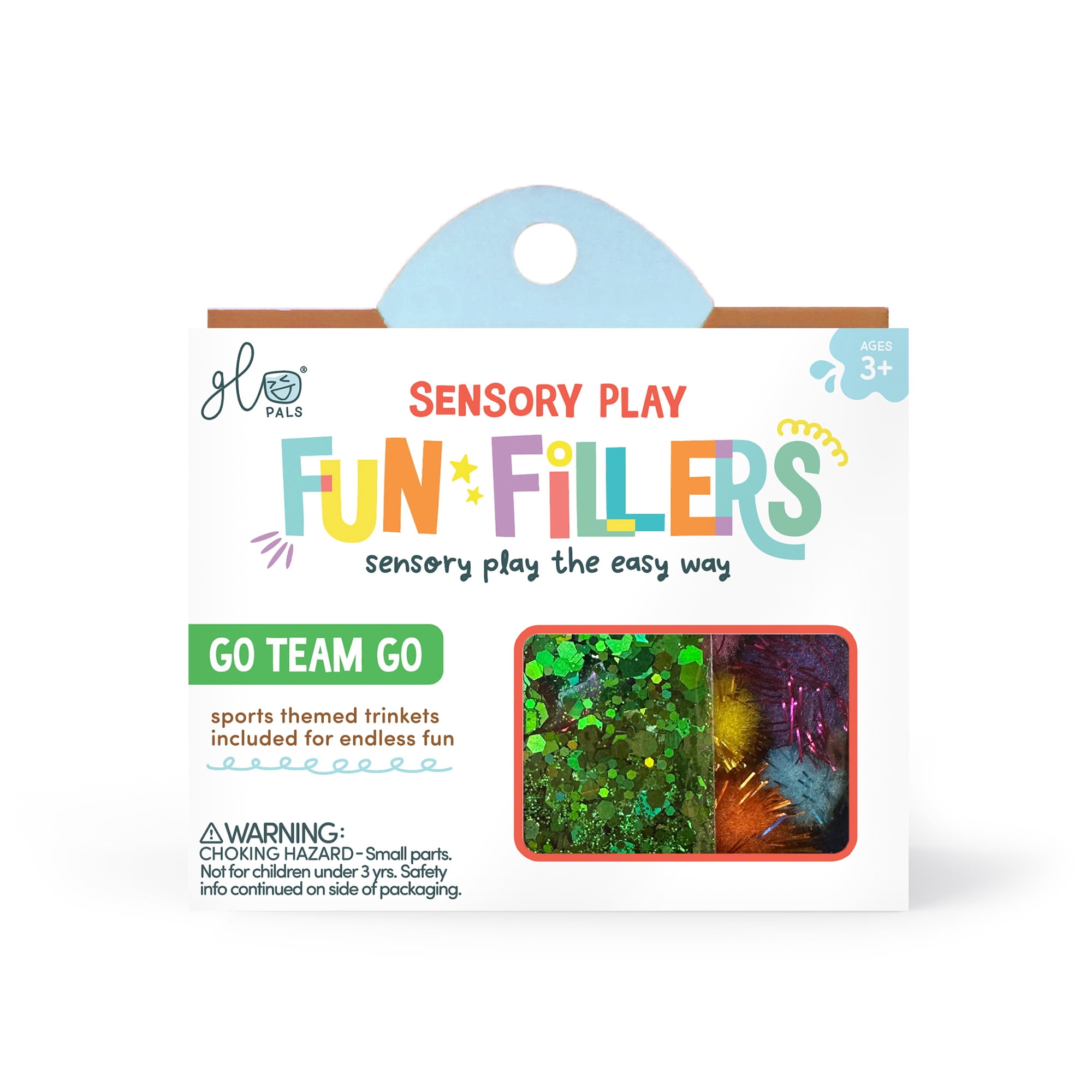 Glo Pals - Fun Fillers - Jouet Sensoriel de Jeu pour Enfants - Go Team Go