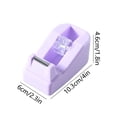 thumbnail image 3 of UsRHHA Macaron Tape Dispenser, Colorful Adhesive Tape Holder with Cutter, Desktop Tape Station, 3 of 6