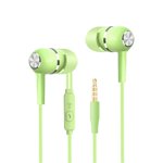 5Pcs Wired Earbuds With Microphone, Cagogo Wired Earbuds with Microphone, Noise Isolating In-Ear Headphones, Heavy Bass High Definition Stereo Sound, 3.5mm Audio Jack Earphones for Smartphone,