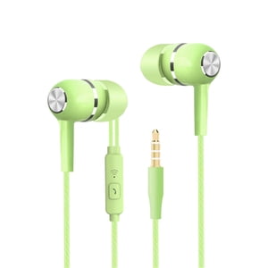 5Pcs Ecouteurs filaires avec microphone, Cagogo Ecouteurs filaires avec microphone, casques isolants dans l'oreille, son stéréo haute définition de basse lourde, 3.5mm Écouteurs audio Jack pour Smartphone,