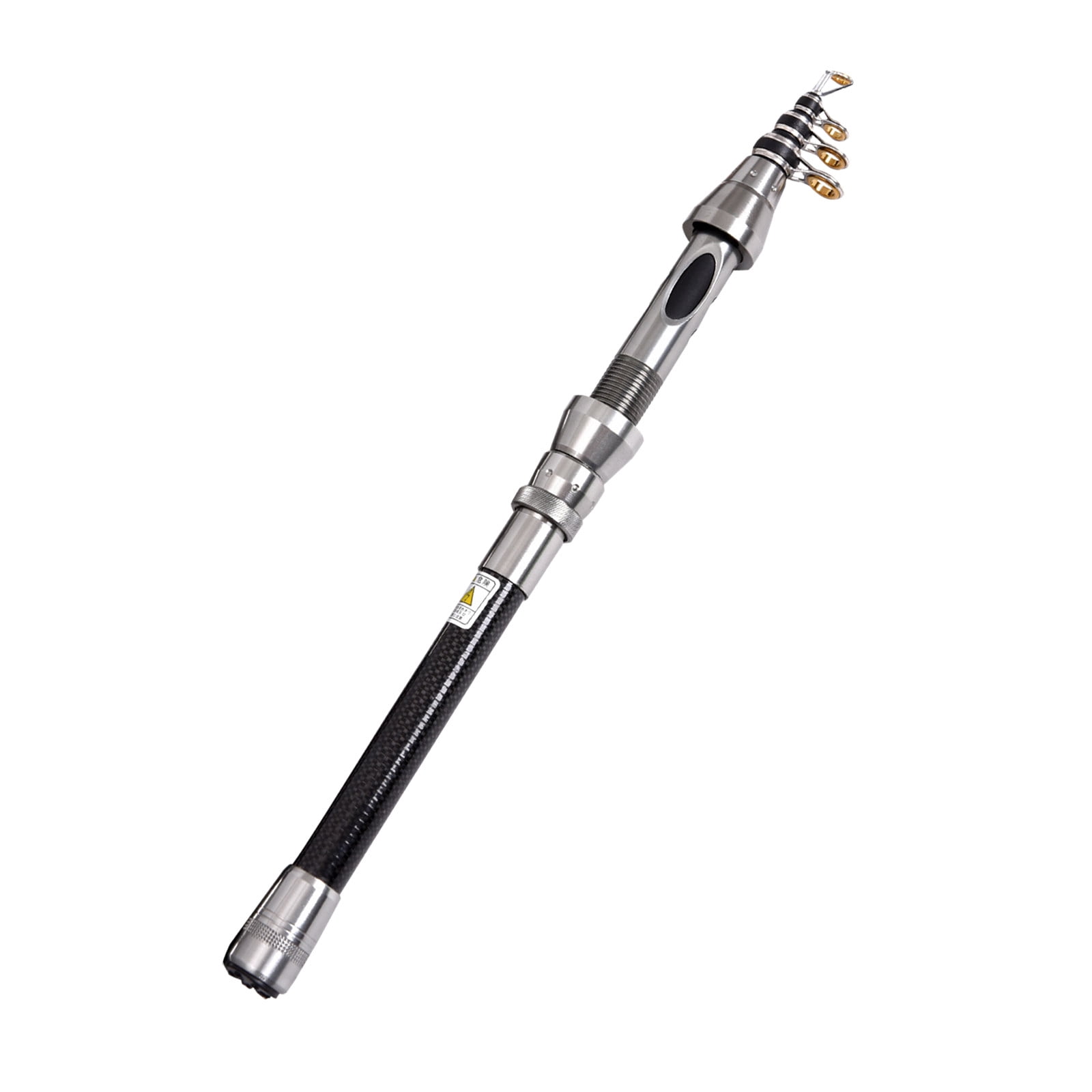 EGNMCR Fishing Rod Carbon Ultra Short Sea Fishing Rod Throwing Rod Retractable Handle A Pole